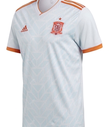 西班牙国家队2018世界杯球迷版客场球衣