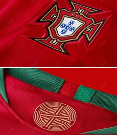 葡萄牙国家队2018世界杯球迷版主场球衣
