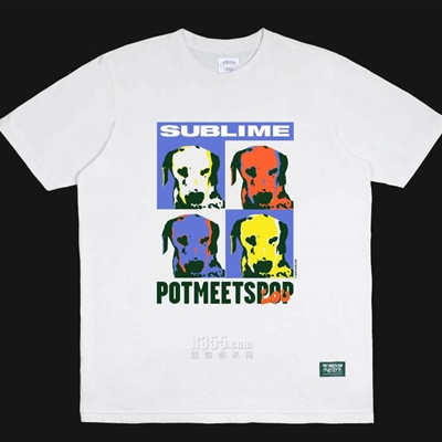 微潮T恤【Pot meets pop X sublime】