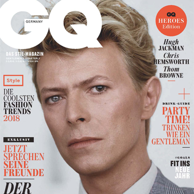 2018年01月德国《GQ》男装系列款式期刊