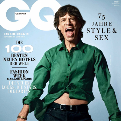 2018年08月德国《GQ》男装系列款式期刊