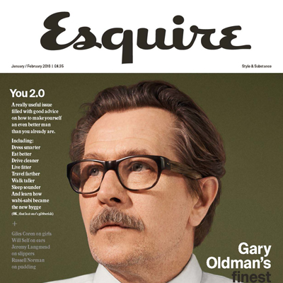 2018年1-2月英国《Esquire》男装系列款式期刊