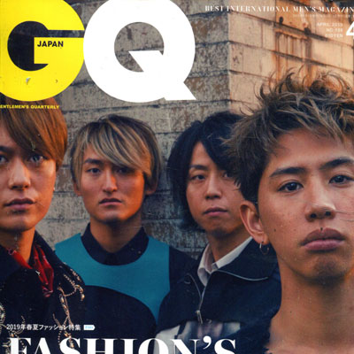 2019年04月日本《GQ》男装系列款式期刊