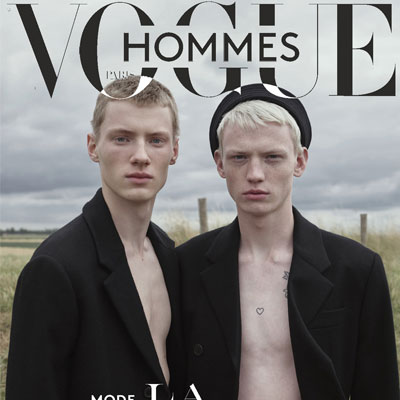 2019-2020秋冬法国《Vogue Hommes》男装流行趋势杂志