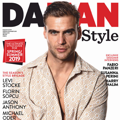 2019年春夏印度尼西亚《DaMan Style》男装休闲系列款式期刊