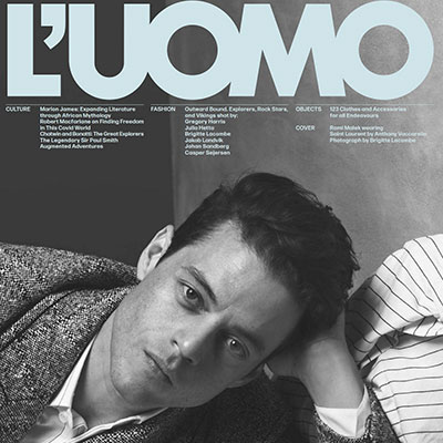 2020年10月号意大利《LuomoVogue》男装时尚先锋杂志