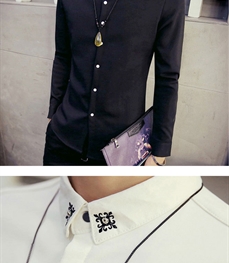 市场上装-衬衫-时尚商务衬衫