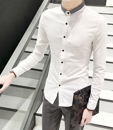 市场上装-衬衫-时尚商务衬衫