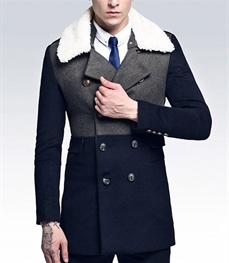 市场上装-大衣-时尚商务大衣