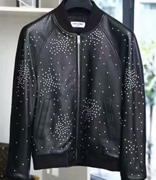 市场上装-皮衣-时尚商务皮衣