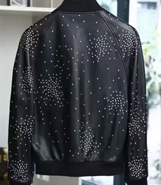 市场上装-皮衣-时尚商务皮衣