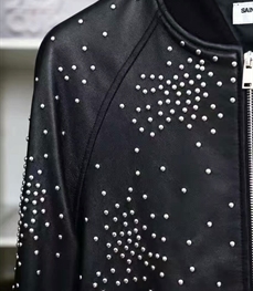 市场上装-皮衣-时尚商务皮衣