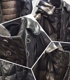 市场上装-皮衣-时尚商务皮衣