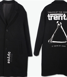 市场上装-中长外套-休闲男装中长外套