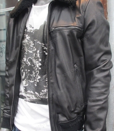 市场上装-皮衣-（实拍）休闲男装皮衣