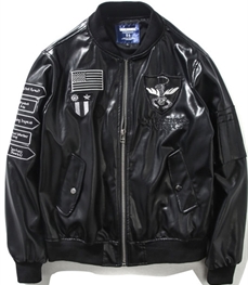 市场上装-皮衣-休闲男装皮衣