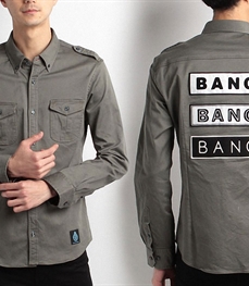 市场上装-衬衫-时尚男装衬衫