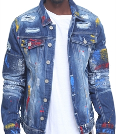 市场上装-夹克-时尚男装夹克