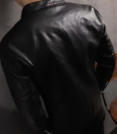 市场上装-皮衣-时尚男装皮衣