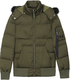 商场品牌-外套-休闲男装棉服