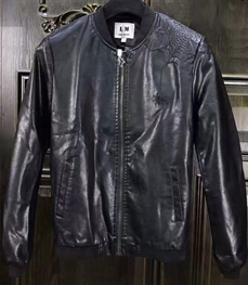 市场上装-皮衣-时尚男装皮衣