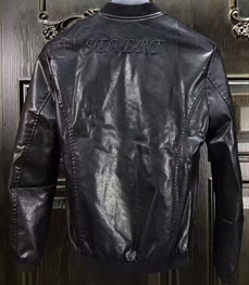市场上装-皮衣-时尚男装皮衣