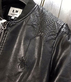 市场上装-皮衣-时尚男装皮衣