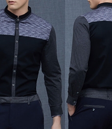 市场上装-衬衫-时尚商务衬衫