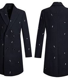 市场上装-大衣-时尚商务大衣