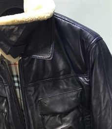 市场上装-皮衣-时尚商务皮衣