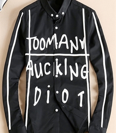 市场上装-衬衫-时尚男装衬衫