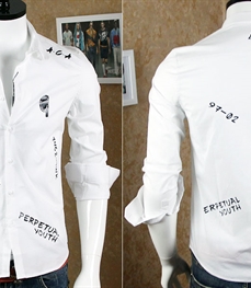 市场上装-衬衫-时尚男装衬衫