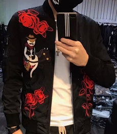 市场上装-夹克-时尚男装夹克