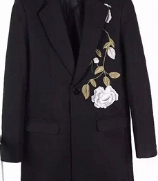 市场上装-中长外套-时尚男装中长外套