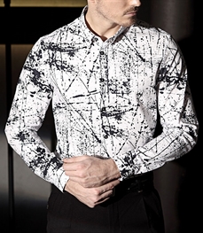 市场上装-衬衫-时尚商务衬衫