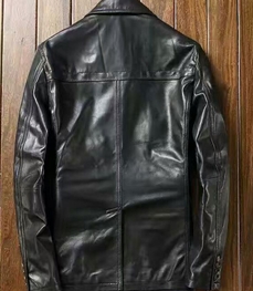 市场上装-皮衣-时尚商务皮衣