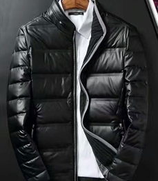 市场上装-皮衣-时尚商务皮衣