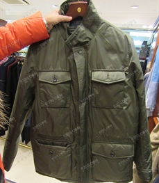市场上装-棉衣/羽绒服-休闲商务棉服（实拍）