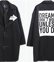 市场上装-中长外套-休闲男装中长外套