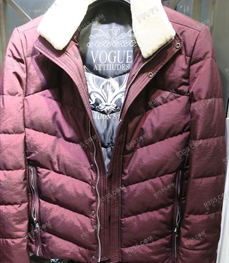 市场上装-棉衣/羽绒服-时尚商务棉服（实拍）