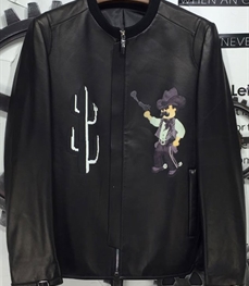 市场上装-皮衣-休闲男装皮衣