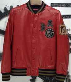 市场上装-皮衣-休闲男装皮衣