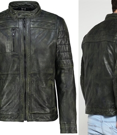 市场上装-皮衣-时尚男装皮衣