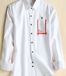 市场上装-衬衫-时尚男装衬衫