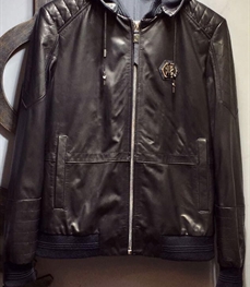 市场上装-皮衣-时尚男装皮衣