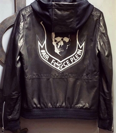 市场上装-皮衣-时尚男装皮衣