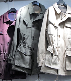 市场上装-中长外套-（实拍）时尚男装中长外套