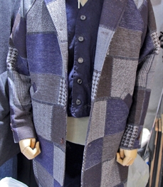 市场上装-中长外套-（实拍）时尚男装中长外套