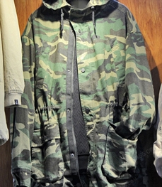 市场上装-中长外套-（实拍）时尚男装中长外套