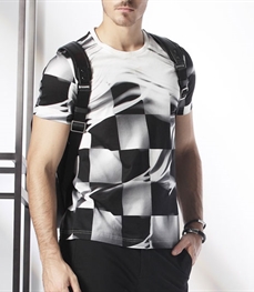 市场上装-T恤-时尚商务T恤